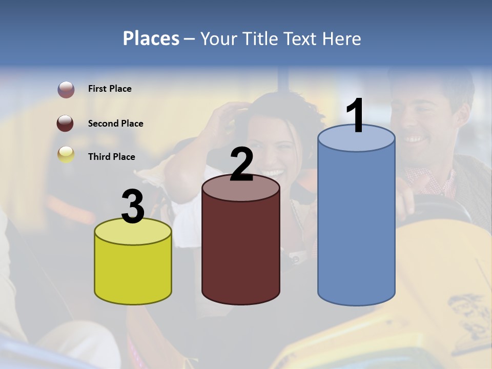 Happy Two Enjoying PowerPoint Template