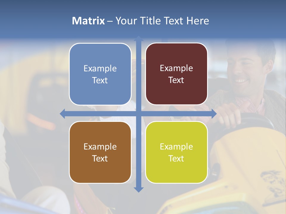 Happy Two Enjoying PowerPoint Template