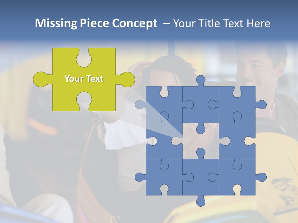 Happy Two Enjoying PowerPoint Template