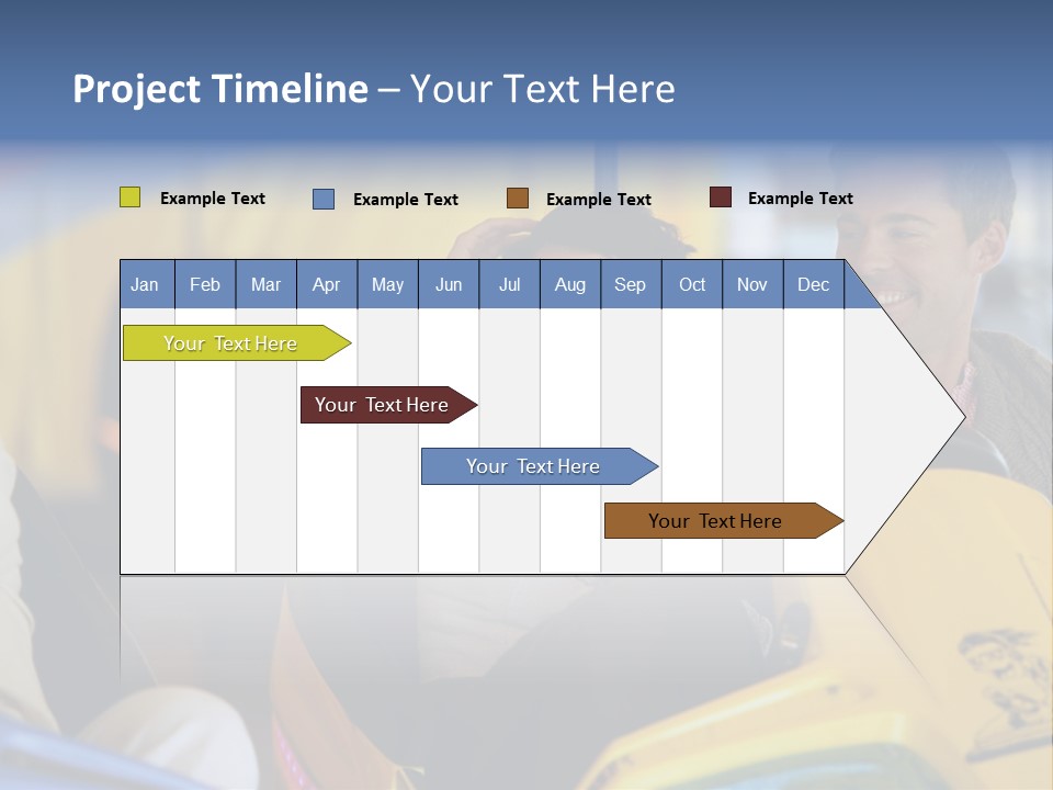 Happy Two Enjoying PowerPoint Template