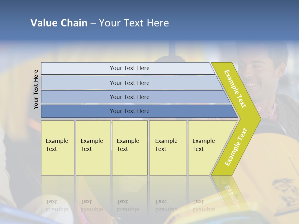 Happy Two Enjoying PowerPoint Template