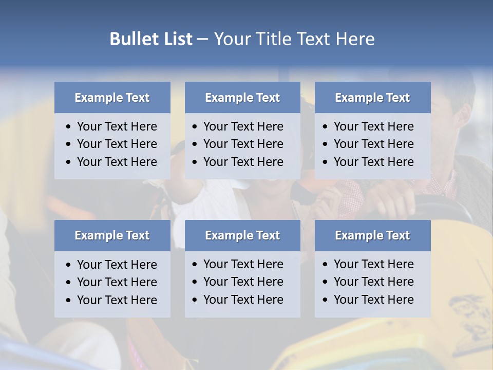 Happy Two Enjoying PowerPoint Template