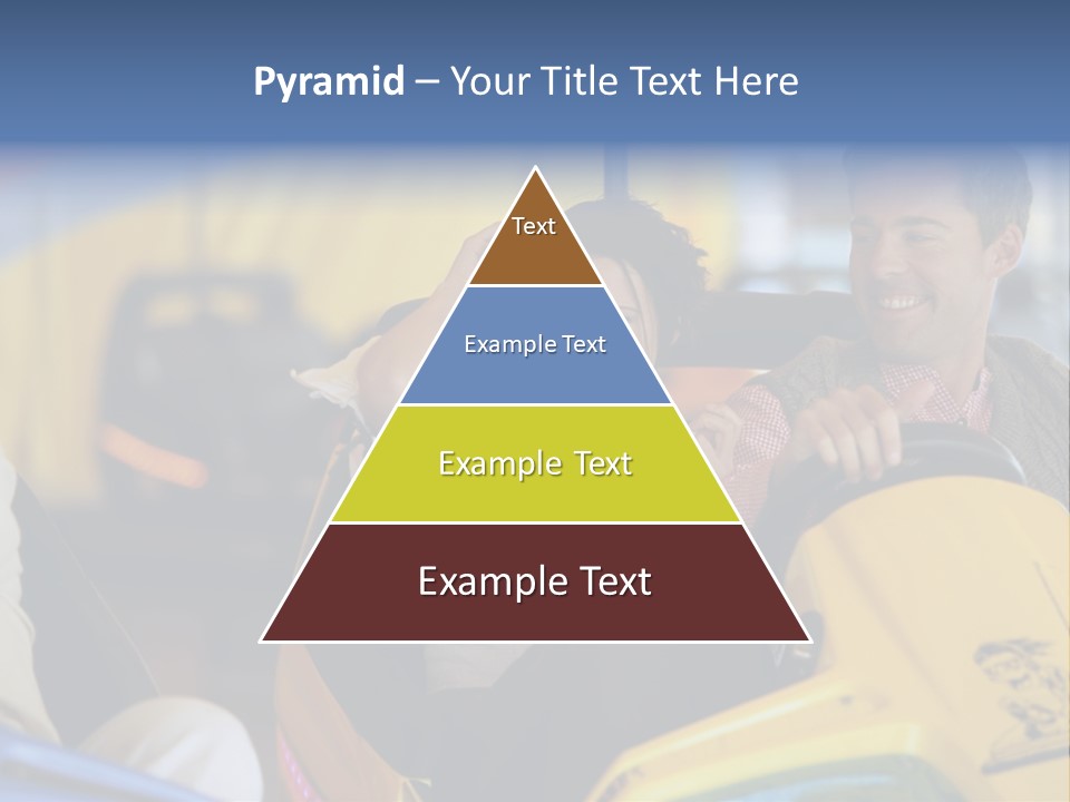 Happy Two Enjoying PowerPoint Template