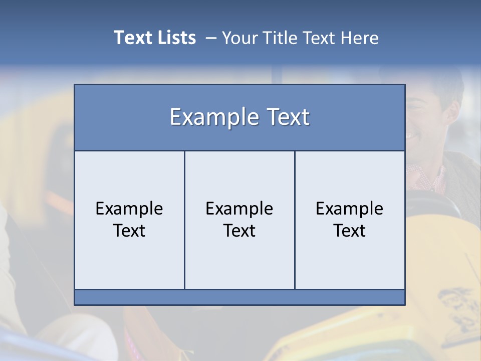 Happy Two Enjoying PowerPoint Template