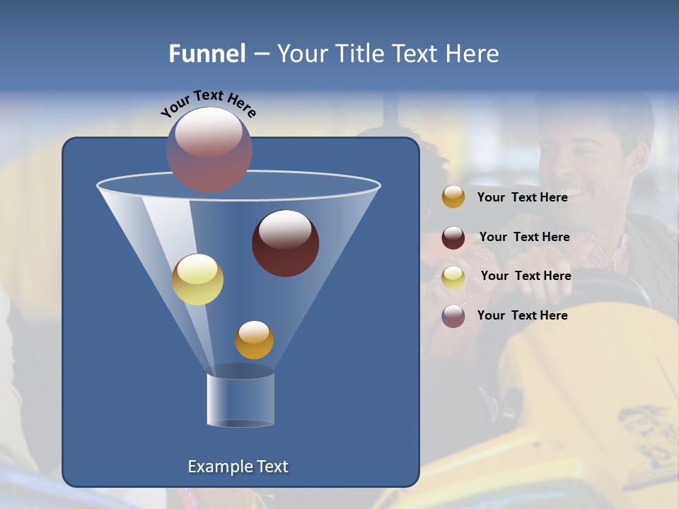 Happy Two Enjoying PowerPoint Template