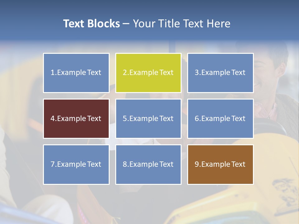 Happy Two Enjoying PowerPoint Template