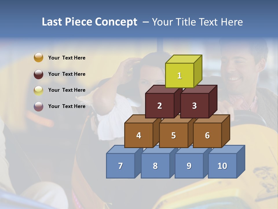 Happy Two Enjoying PowerPoint Template