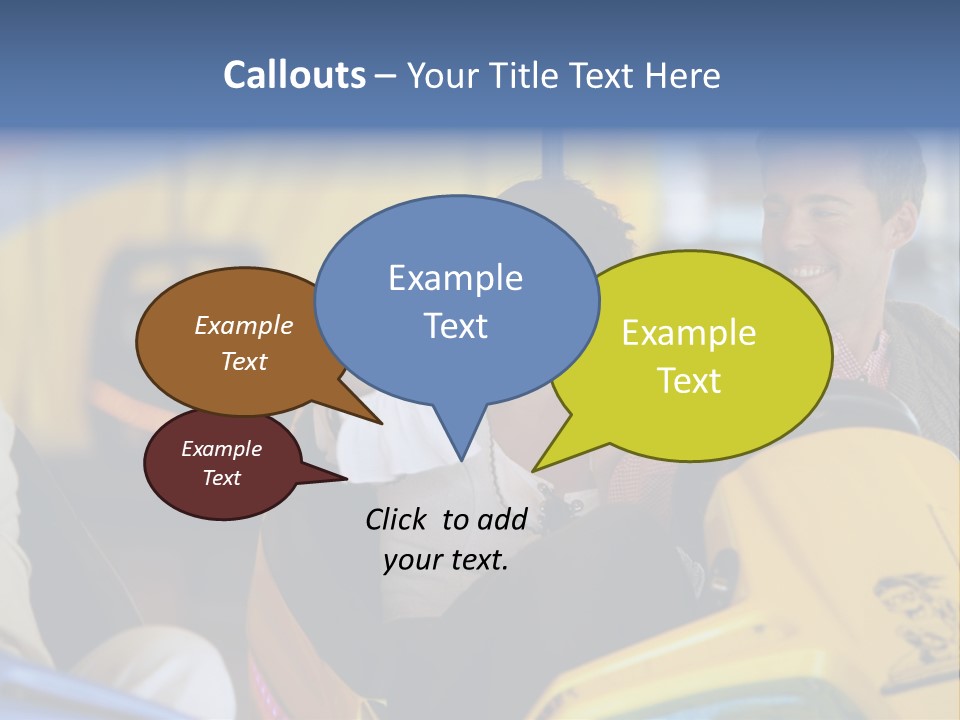Happy Two Enjoying PowerPoint Template