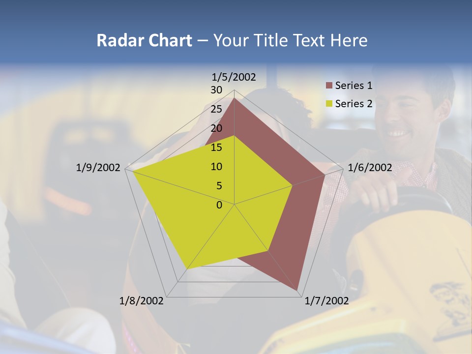 Happy Two Enjoying PowerPoint Template