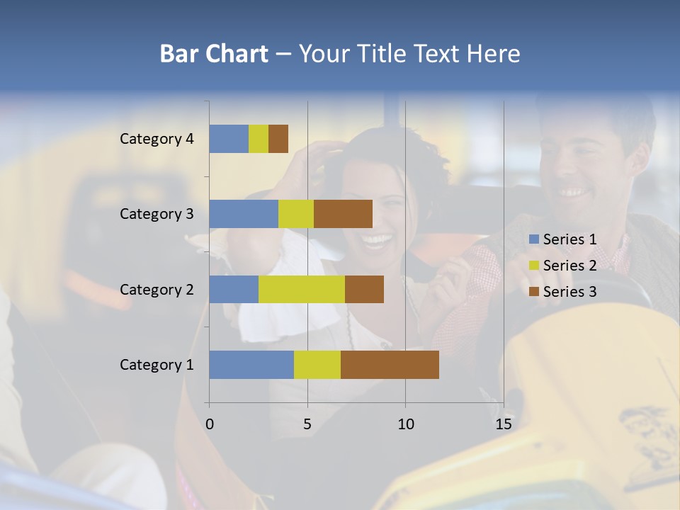 Happy Two Enjoying PowerPoint Template