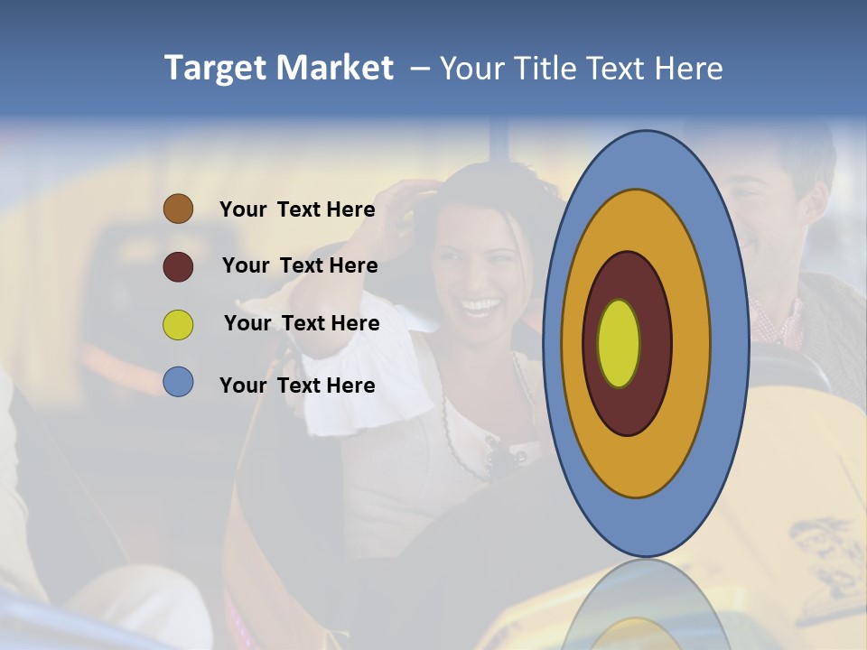 Happy Two Enjoying PowerPoint Template