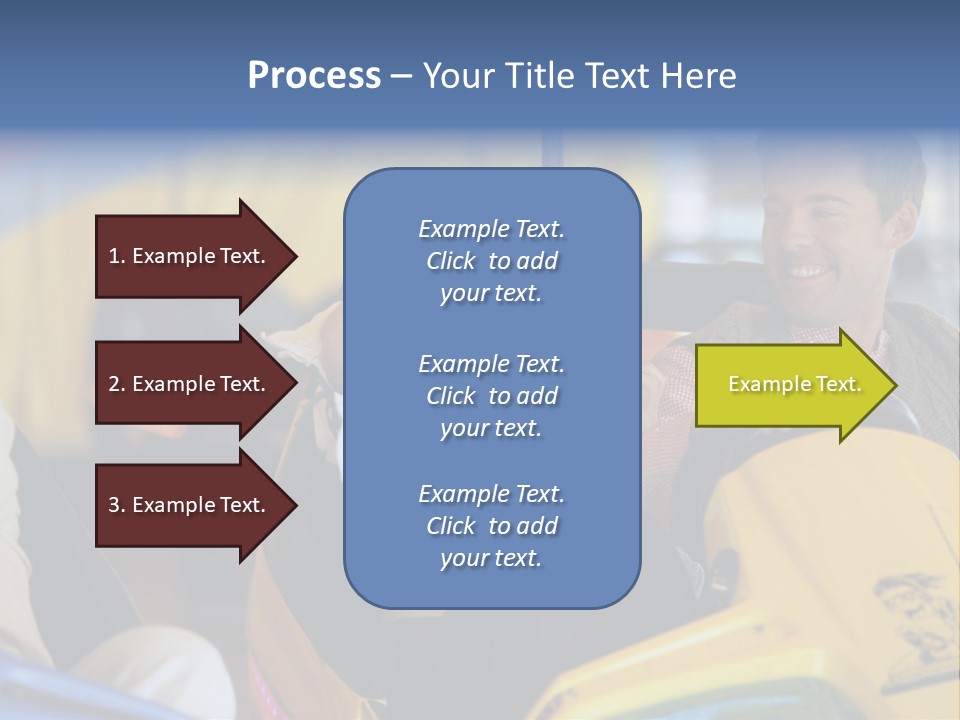 Happy Two Enjoying PowerPoint Template