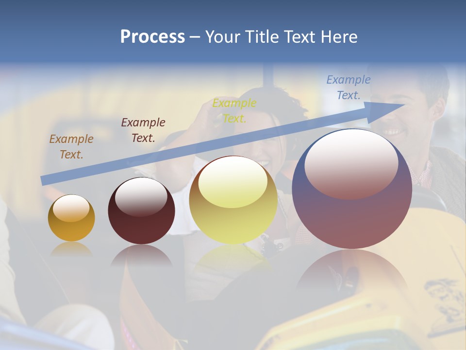 Happy Two Enjoying PowerPoint Template