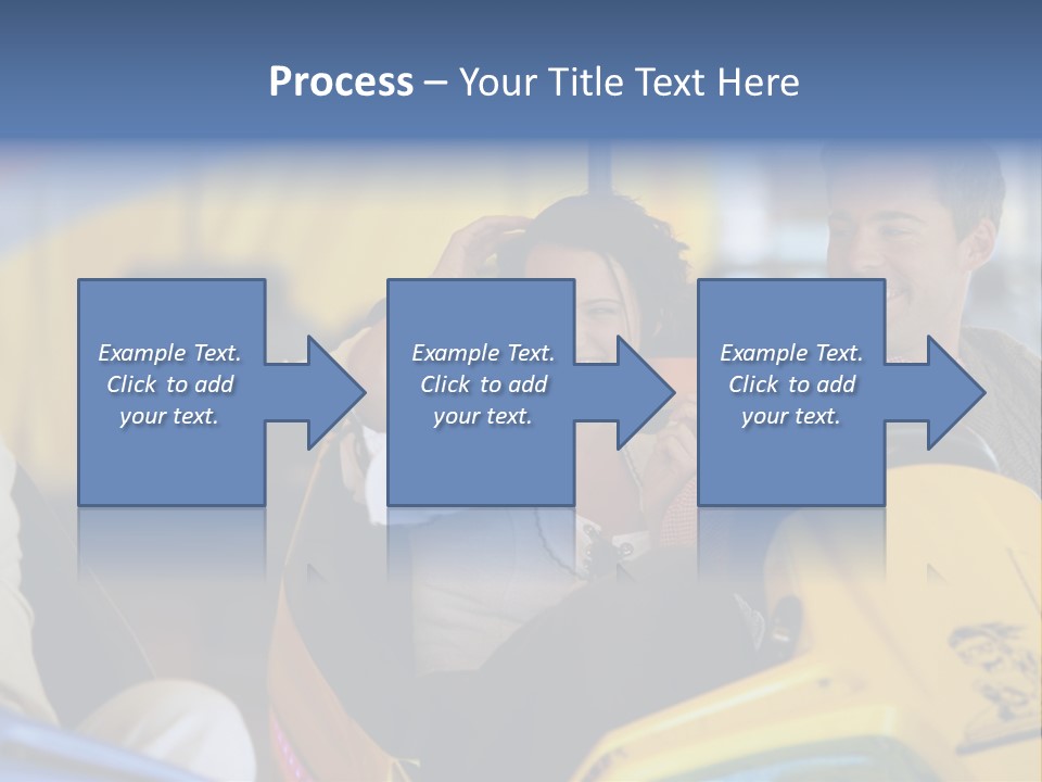 Happy Two Enjoying PowerPoint Template