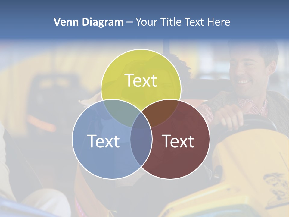 Happy Two Enjoying PowerPoint Template