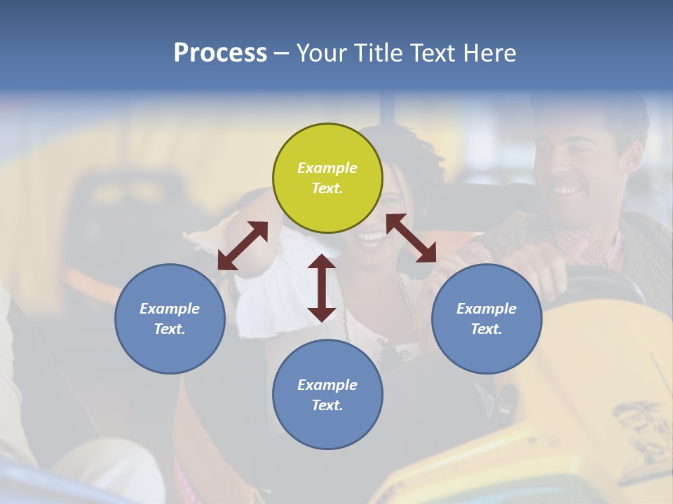 Happy Two Enjoying PowerPoint Template