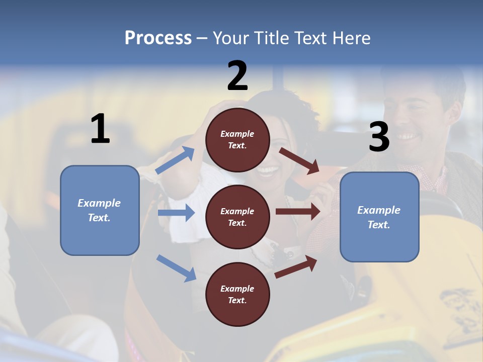 Happy Two Enjoying PowerPoint Template