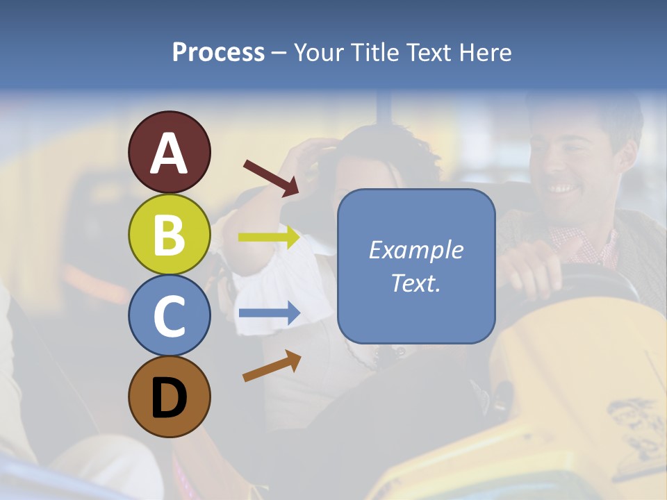 Happy Two Enjoying PowerPoint Template
