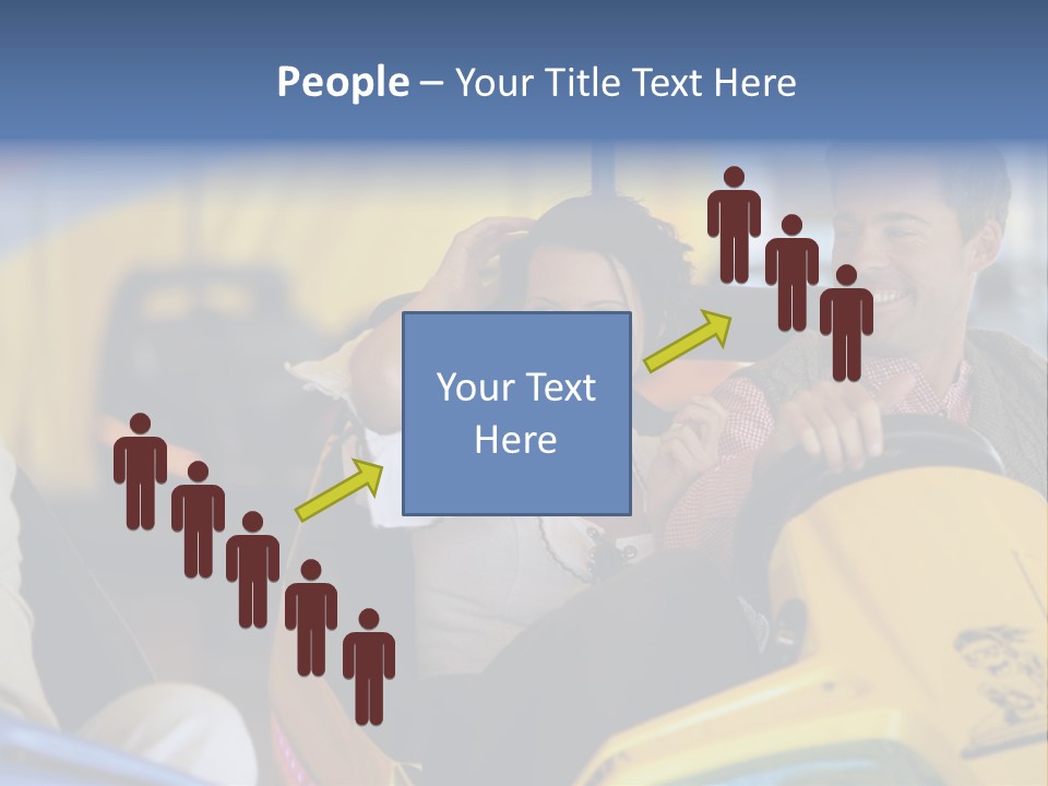 Happy Two Enjoying PowerPoint Template