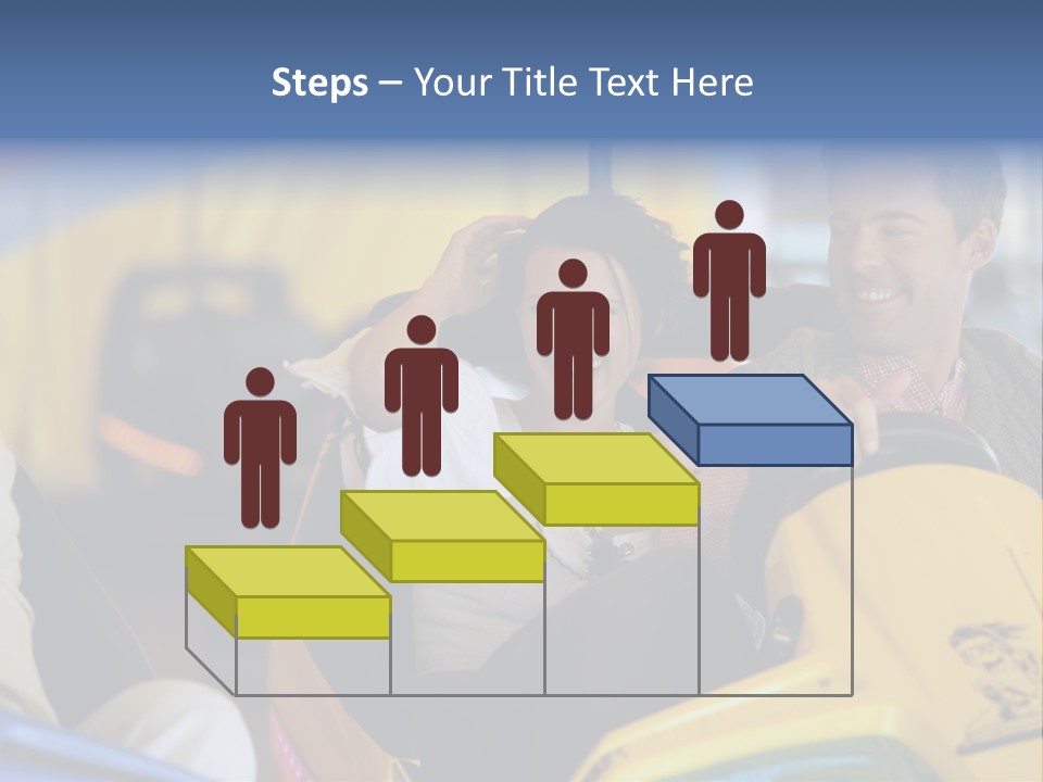 Happy Two Enjoying PowerPoint Template