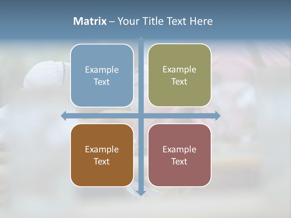 Two Tables Event PowerPoint Template
