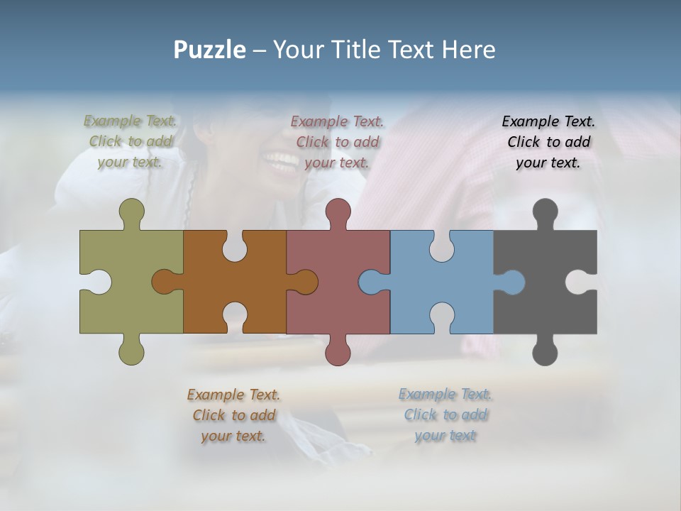 Two Tables Event PowerPoint Template