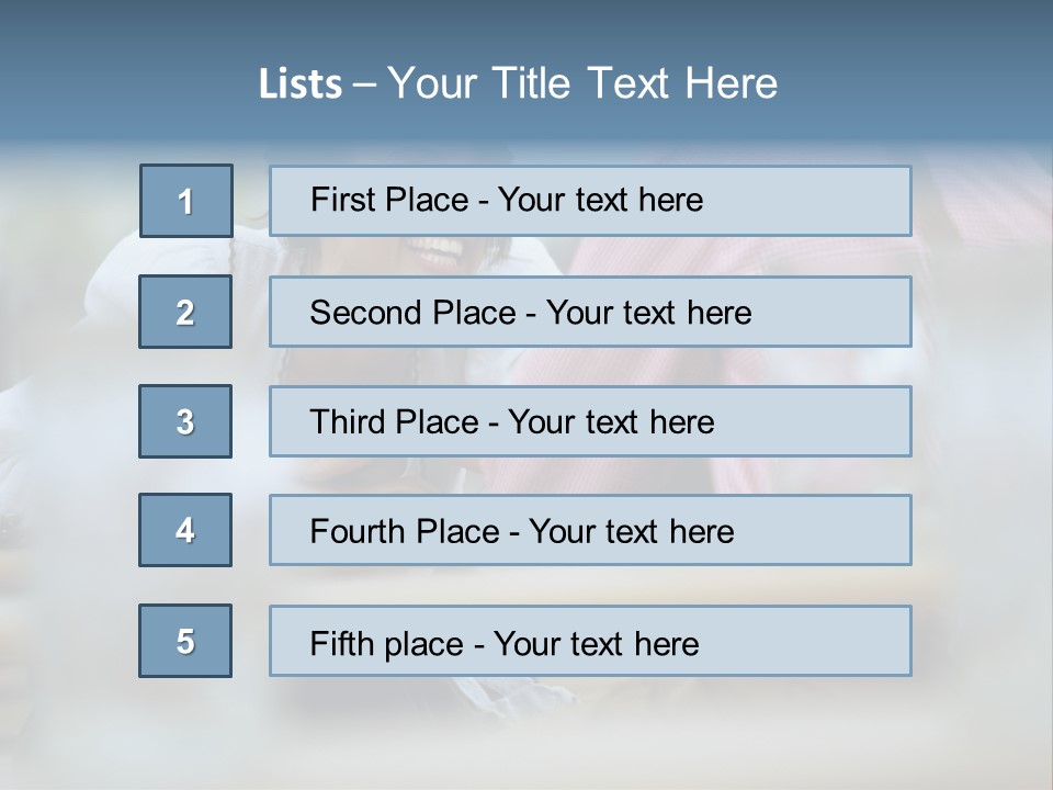 Two Tables Event PowerPoint Template