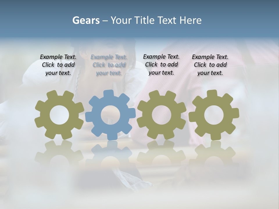 Two Tables Event PowerPoint Template