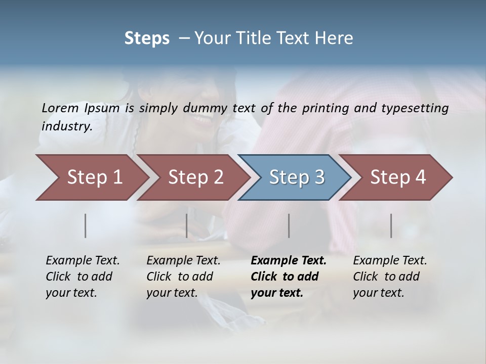 Two Tables Event PowerPoint Template
