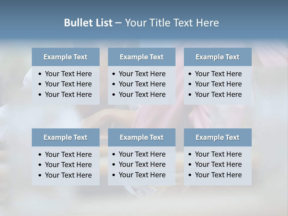 Two Tables Event PowerPoint Template