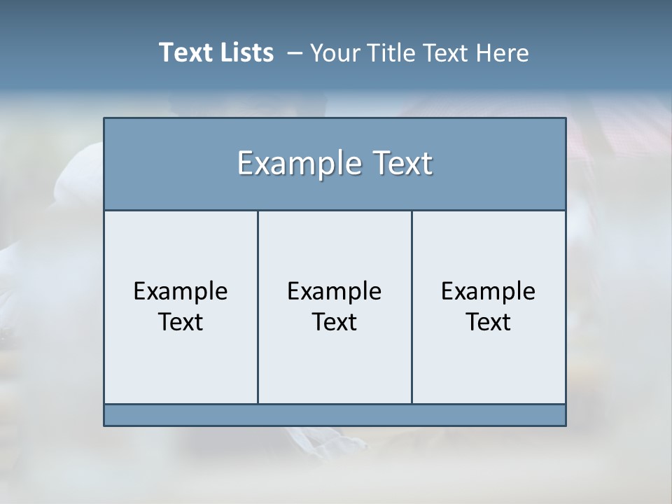 Two Tables Event PowerPoint Template