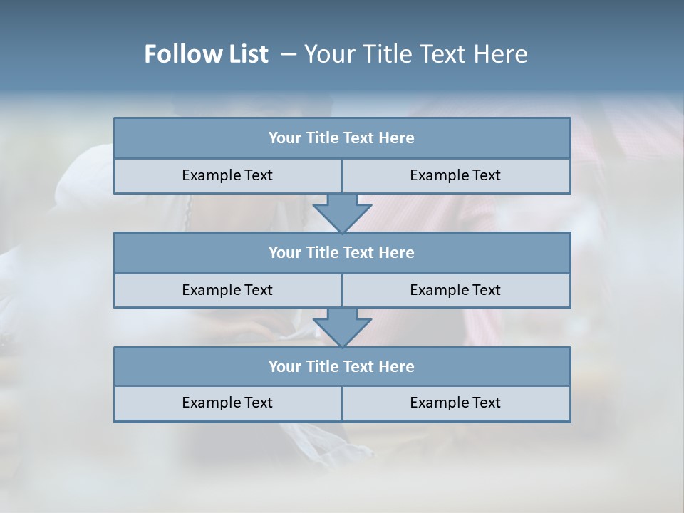 Two Tables Event PowerPoint Template