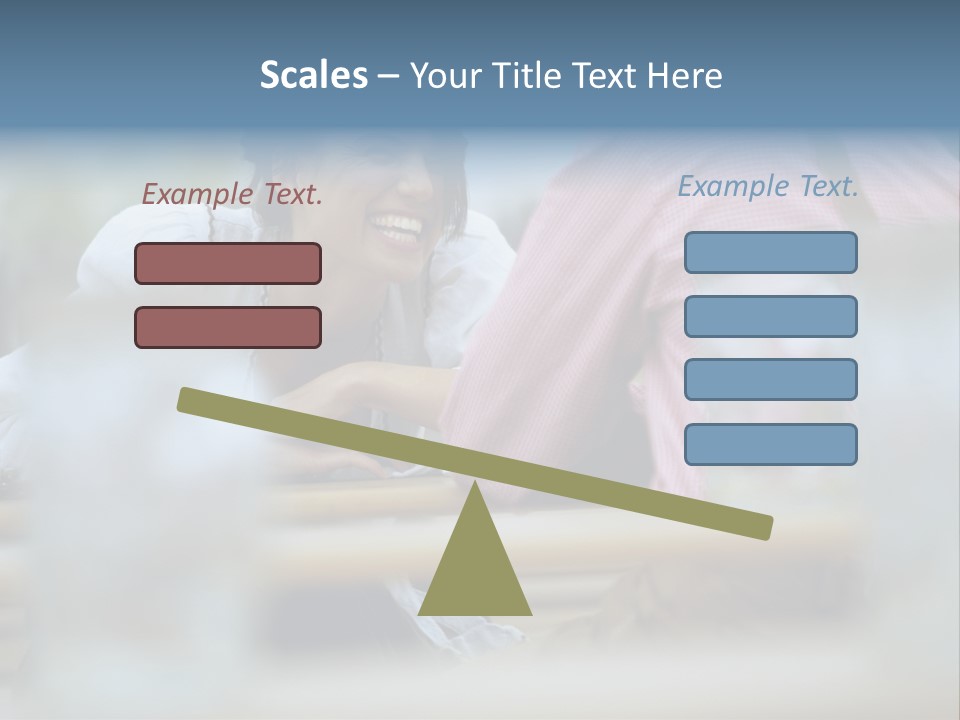 Two Tables Event PowerPoint Template