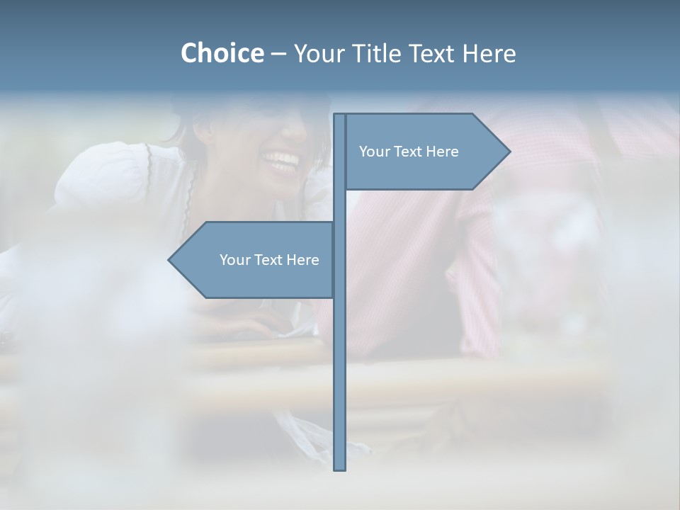 Two Tables Event PowerPoint Template