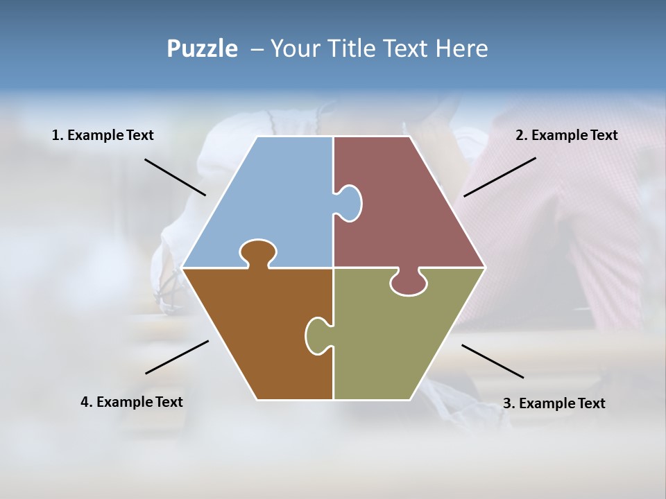 Two Happy Tableware PowerPoint Template