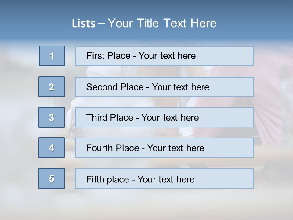 Two Happy Tableware PowerPoint Template
