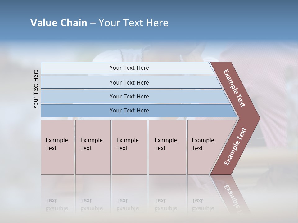 Two Happy Tableware PowerPoint Template