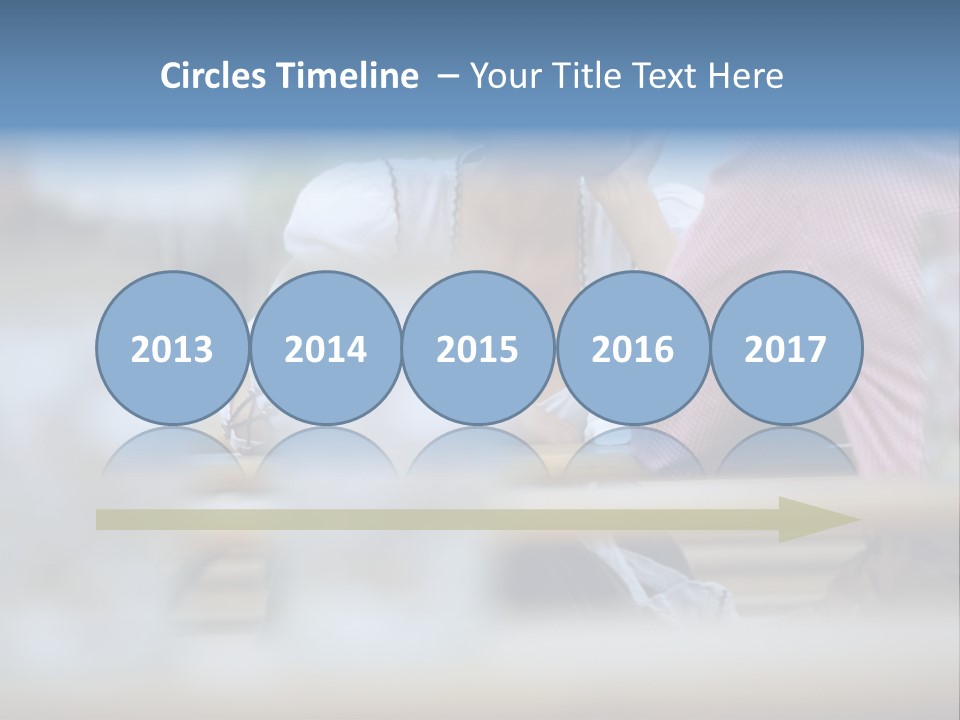 Two Happy Tableware PowerPoint Template