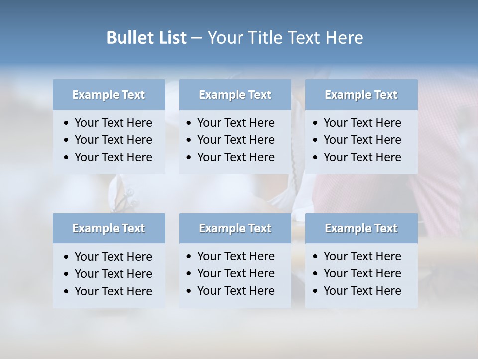 Two Happy Tableware PowerPoint Template