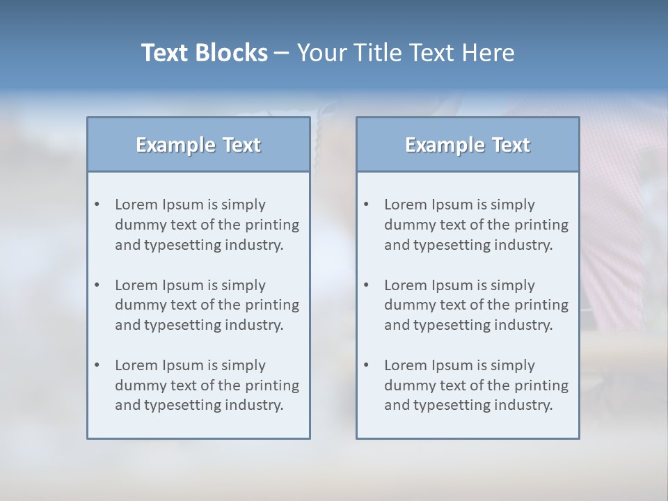 Two Happy Tableware PowerPoint Template