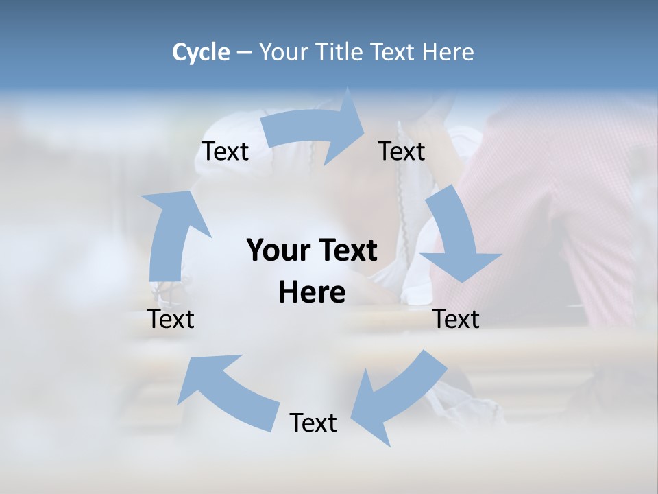 Two Happy Tableware PowerPoint Template