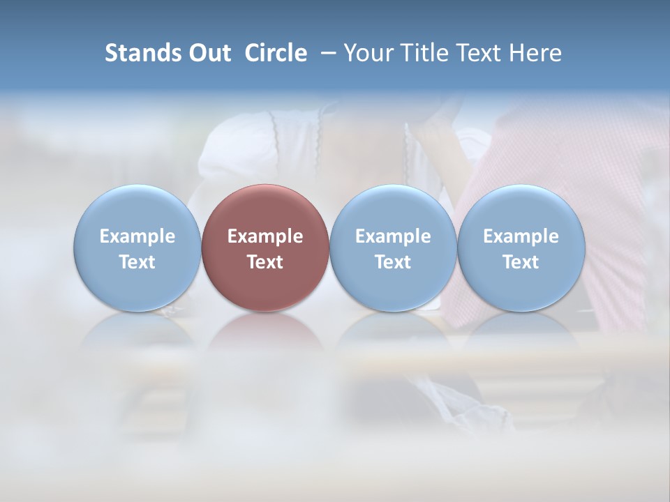 Two Happy Tableware PowerPoint Template