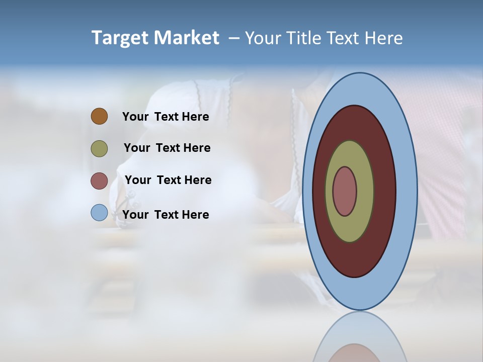 Two Happy Tableware PowerPoint Template