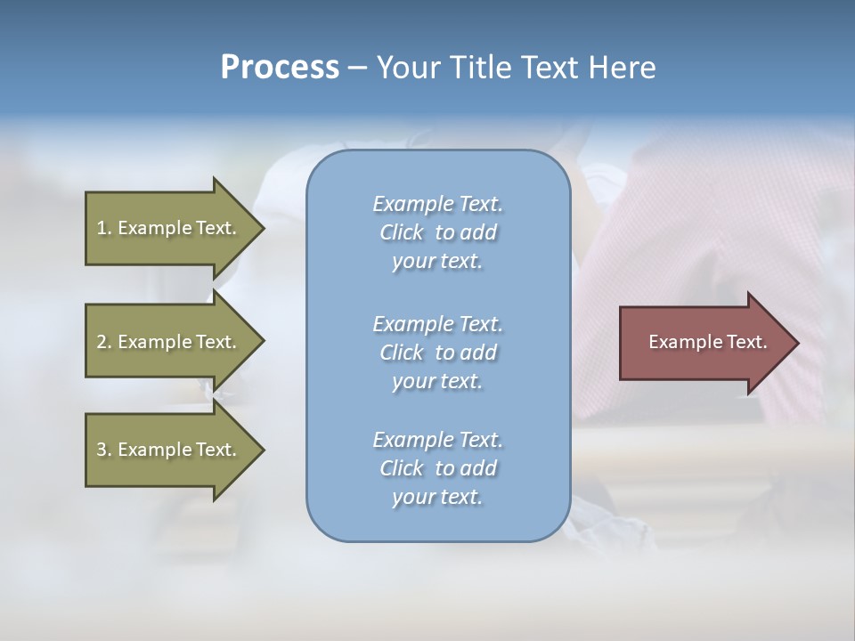 Two Happy Tableware PowerPoint Template