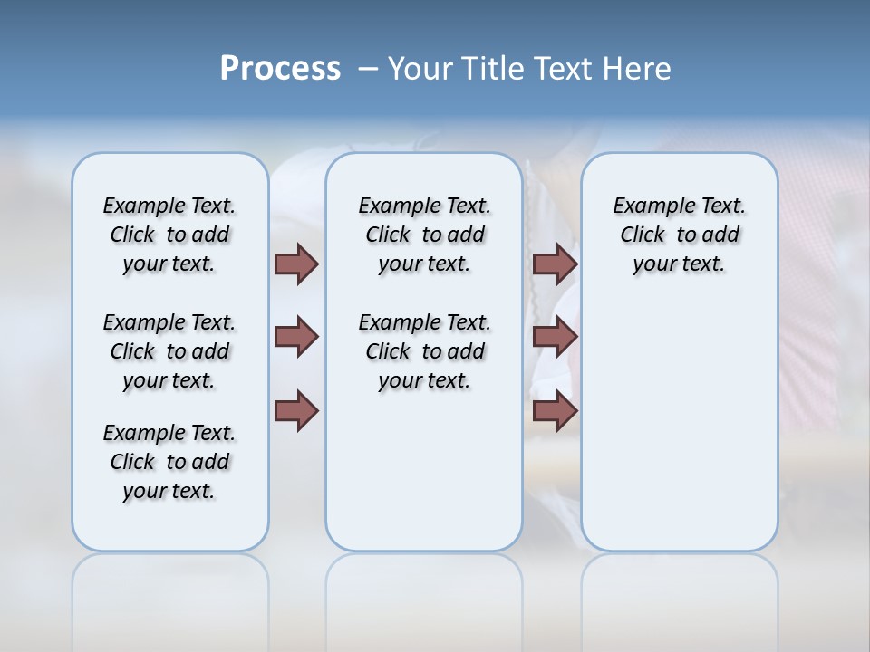 Two Happy Tableware PowerPoint Template