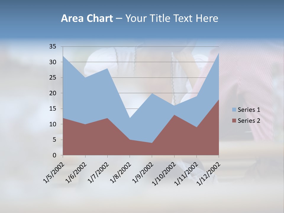 Two Happy Tableware PowerPoint Template
