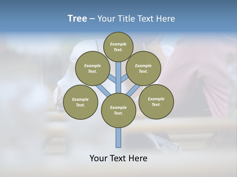 Two Happy Tableware PowerPoint Template