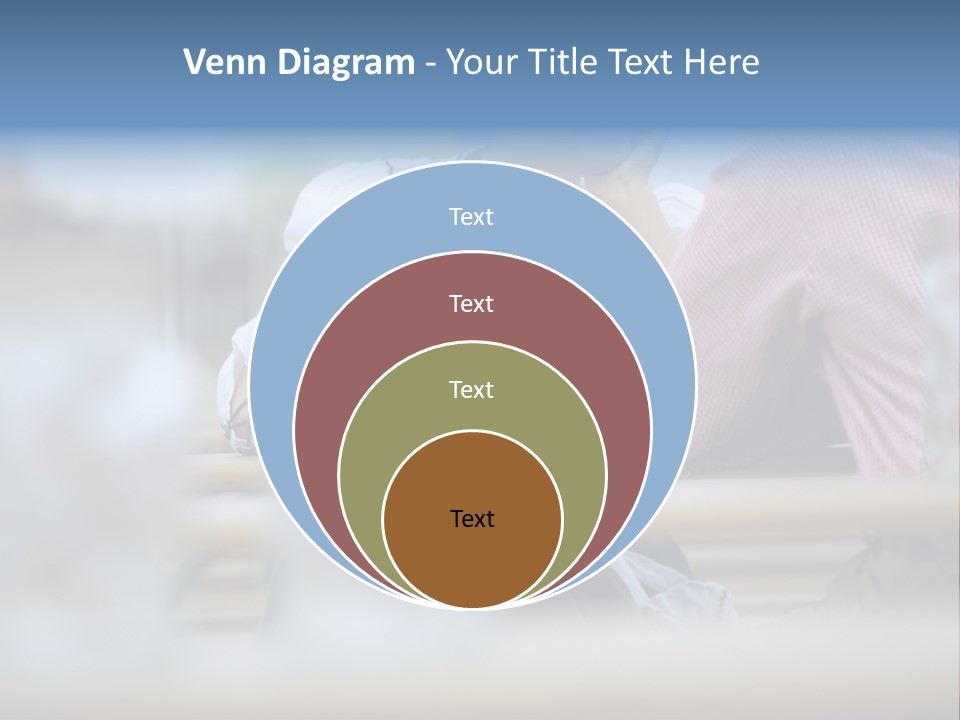 Two Happy Tableware PowerPoint Template