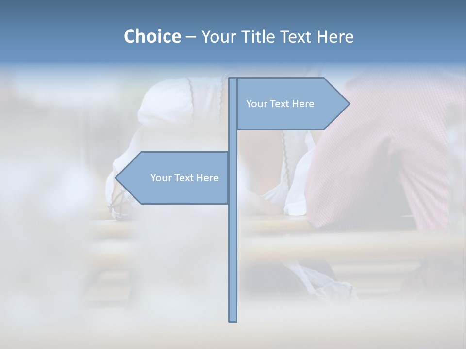 Two Happy Tableware PowerPoint Template