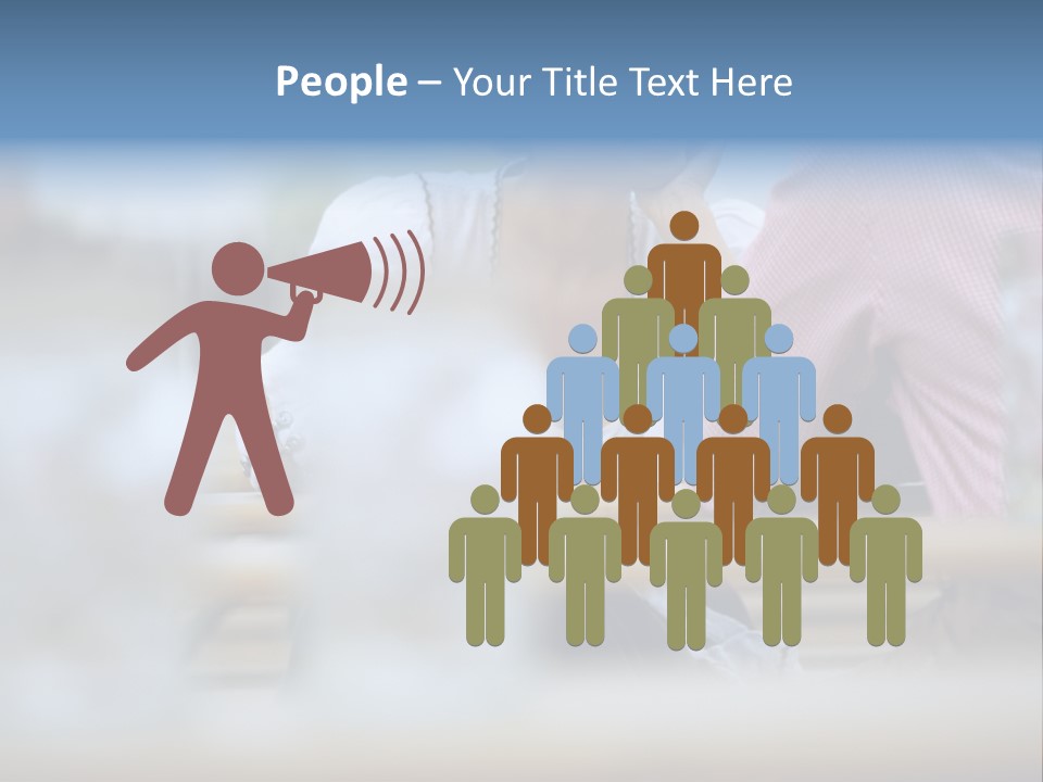 Two Happy Tableware PowerPoint Template